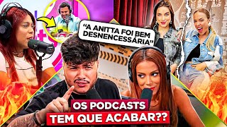 ANALISANDO TRETAS E CONFUSÕES NOS MAIORES PODCASTS DO BRASIL  Diva Depressão [upl. by Eedia]