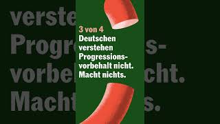 Progressionsvorbehalt Ist mir Wurst [upl. by Kcirderf]