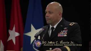 BG John C Harris  Promotion Speech [upl. by Dreyer778]