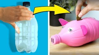 10 WONDERFUL RECYCLE DIY CRAFTS THAT WILL BRIGHTEN YOUR ROOM [upl. by Anid]