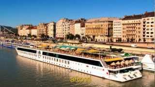 FlussKreuzfahrtSchiffe auf der Donau [upl. by Betty]