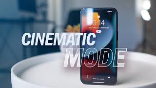 How to Record Youtube Videos with your iPhone 13 Pro  Cinematic Mode [upl. by Aleunam]