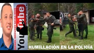 ASÍ TRATA LA POLICÍA A SUS AUXILIARES LaDobleMoralEnLaPolicía [upl. by Leasa]