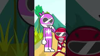 Somos los Power Rangers animación comedia humor cartoon [upl. by Arodoet523]