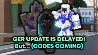 AUT GER UPDATE DELAYED BUT  CODES COMING [upl. by Amalea]