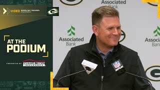 Brian Gutekunst able to stay with best player available on Friday  2024 NFL Draft [upl. by Lachish]