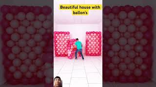 Diwali Home baloons celebration viralvideo diwalicelebration crackers ytshorts ejoy [upl. by Auqcinahs50]