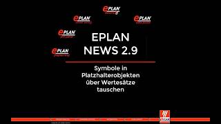 EPLAN  NEWS 29  SchalterSteuerungswechsel mit Platzhalter tauschen [upl. by Karmen970]