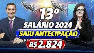 URGENTE VEJA DATAS e VALORES da 1ª PARCELA do 13º SALÁRIO para os APOSENTADOS  CALENDÁRIO 2024 [upl. by Cassidy633]