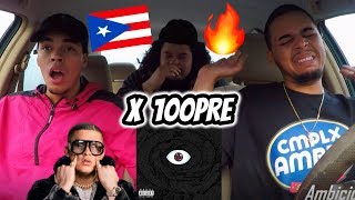 BAD BUNNY  X 100PRE ALBUM REACCION REVIEW [upl. by Adekahs]