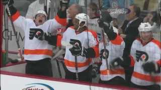 Couturier Giroux Net Hat Tricks in Game 2 of the Stanley Cup Playoffs [upl. by Demmer145]