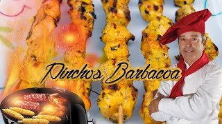 ✅ Pinchos Morunos receta  Pinchos Barbacoa  BARBACOA  BBQ [upl. by Veron972]