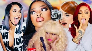 Cardi B Knows JT DONT want SMOKE W Nicki Minaj COSIGN  Ice Spice “Deli” Video  Latto “Seven” TEA [upl. by Mcclenon78]