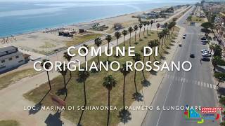 Marina di Schiavonea Lungomare e Palmeto Tour Drone [upl. by Rustice447]