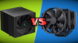 Review DeepCool Assassin IV vs Noctua NHD15 Chromax [upl. by Brahear]