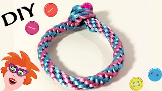 DIY braided bracelet  Kumihimo vriendschapsarmbandjes vlechten [upl. by Subir358]