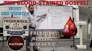 The Bloodstained Gospel as Opposed to the Bloodless Gospel FREEDOM REVIVAL theblood blood of Jesus [upl. by Nickolas]