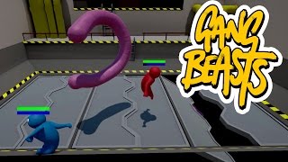 Gang Beasts  New Battle Grounds Father Versus Son  Battle 14 [upl. by Aikam]