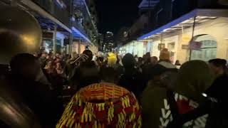 Rollin with the Family Affair Brass Band for Krewe Bohème 2023  Pt 1 [upl. by Reyam]