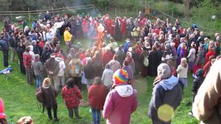 Beltane Celebrations at the Glastonbury Chalice Well 2013 [upl. by Edna]