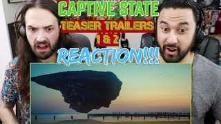 CAPTIVE STATE  Teaser TRAILER 1 amp 2 REACTIONS [upl. by Leesa475]