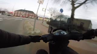 Piaggio Zip 172cc Gopro Ride POV [upl. by Scot]