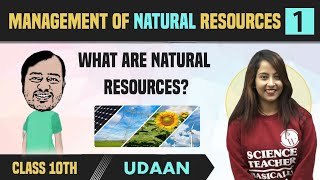 Management of Natural Resources 01  What are Natural Resources  Class 10  NCERT  Udaan [upl. by Chema]