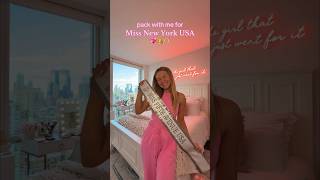 Packing for Miss New York USA💖🎉 pageantvlog pageantpacking packingvlog pageant [upl. by Kushner]