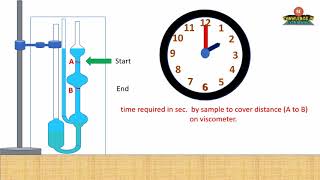 Viscosity determination with animation [upl. by Aissilem958]