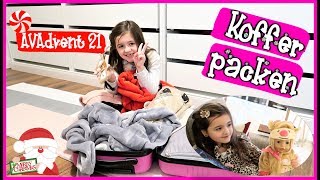 Koffer packen für XMAS in Irland 💼 🎅 AVAdvent Tag 21🎄 Vlogmas 2018  Alles Ava [upl. by Arised]