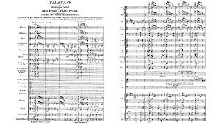 Giuseppe Verdi  Falstaff Audio  Full Score [upl. by Olney471]