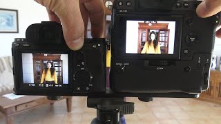 FUJI XH1 vs SONY A7RIII Face amp EyeAF im Vergleich [upl. by Lennahc420]