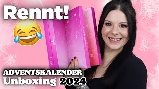 Rennt 😂🏃‍♀️ Essence Adventskalender 2024 für 2895€ Inhalt [upl. by Edyaj]