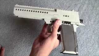 Lego Desert Eagle Instructions Part 3 The Magazine and Maintenance [upl. by Metts]