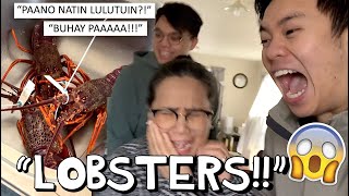 quotTHE FELICIANOS VERSUS LOBSTERSquot 🦐🤣 BUHAY NA BUHAY PA 😂  Kimpoy Feliciano [upl. by Kcirdderf]