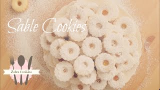 Apricot Sables french butter cookies [upl. by Treve461]