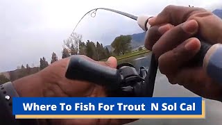 Sol Cal Trout Fishing Where to fish for trout in LA County [upl. by Arraet]