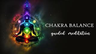 15 Minute Chakra Balance Guided Meditation [upl. by Nilrev]