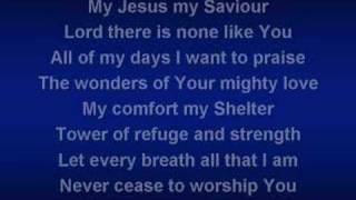 Shout To The Lord worship video w lyrics [upl. by Candy662]