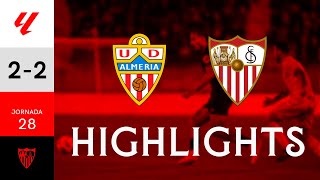 UD Almería vs Sevilla FC 22 LALIGA  Resumen [upl. by Ellehcil159]