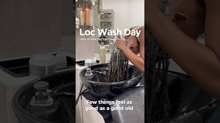 Loc Wash Day Routine  How To Moisturize Locs  Loc Transformation Before and After shorts locs [upl. by Retxab804]