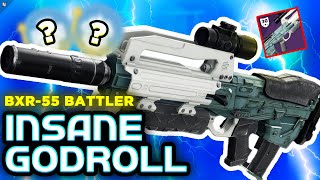 The CRAFTED BXR55 BATTLER REPLACES MINITOOL  PvE Godroll Guide  Destiny 2 Season of the Plunder [upl. by Natelson]