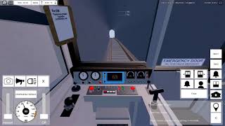 Roblox Trainways Central Suburbs Line Liverpool Street to Victoria Underground [upl. by Ahsiya]