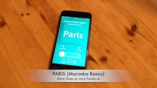 Paris Ringtone The Chainsmokers Tribute Marimba Remix Ringtone • For iPhone amp Android [upl. by Enyak]