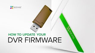 How to Update your DVRs Firmware Step by Step Guide USB Required [upl. by Nehttam851]