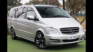 B6948  2014 Mercedes Benz Viano Grand Edition Avantgarde Walkaround Video [upl. by Allerim16]