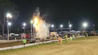 2023 Champaign County Ohio Fair Demolition Derby Smash It FullSize Class [upl. by Itoc]