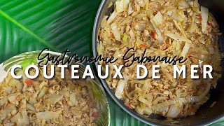 Couteaux de mer Issènènè  Gastronomie Gabonaise Cuisine du Gabon [upl. by Borg22]