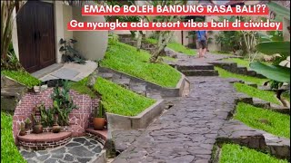 Baru tau Penginapan di bandung DRIAM Resort vibes bali  Rekomendasi ciwidey ‼️ [upl. by Nyrat327]