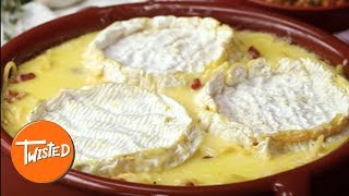 Baked Camembert Spaghetti Recipe  Twisted [upl. by Natal]